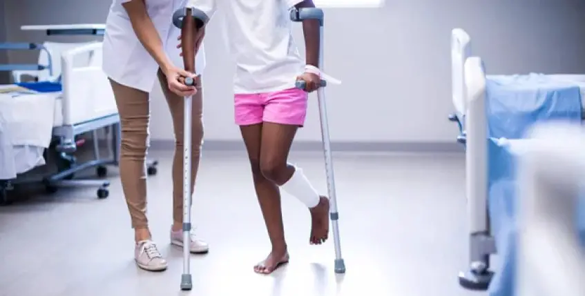 how to adjust crutches to your height