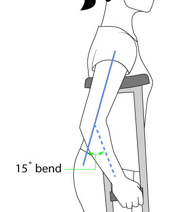 how to measure crutches 