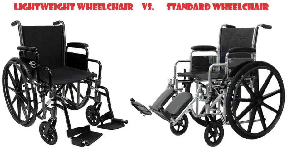 lightweight vs standard wheelchair