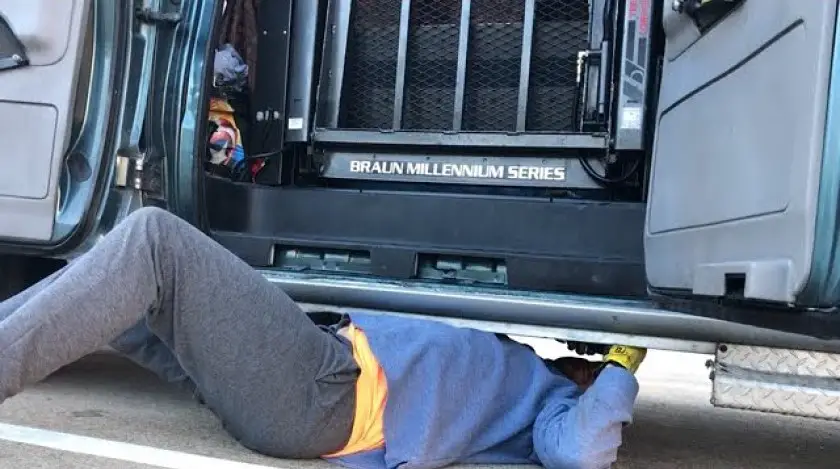 How to Remove a Wheelchair Lift from a Van