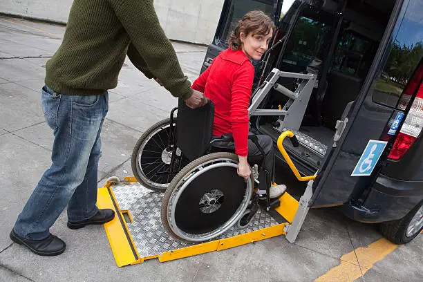how to install a wheelchair lift in a van